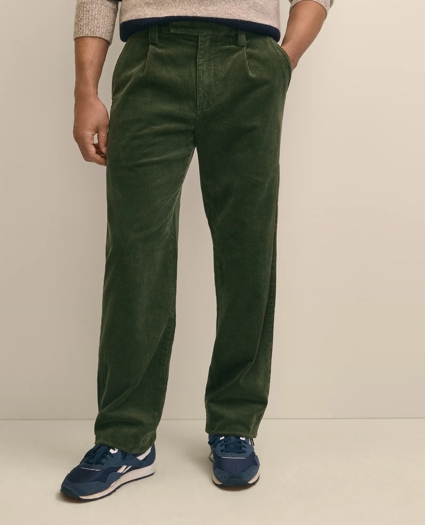 Cotton Wide-Wale Corduroy Pants, image 2