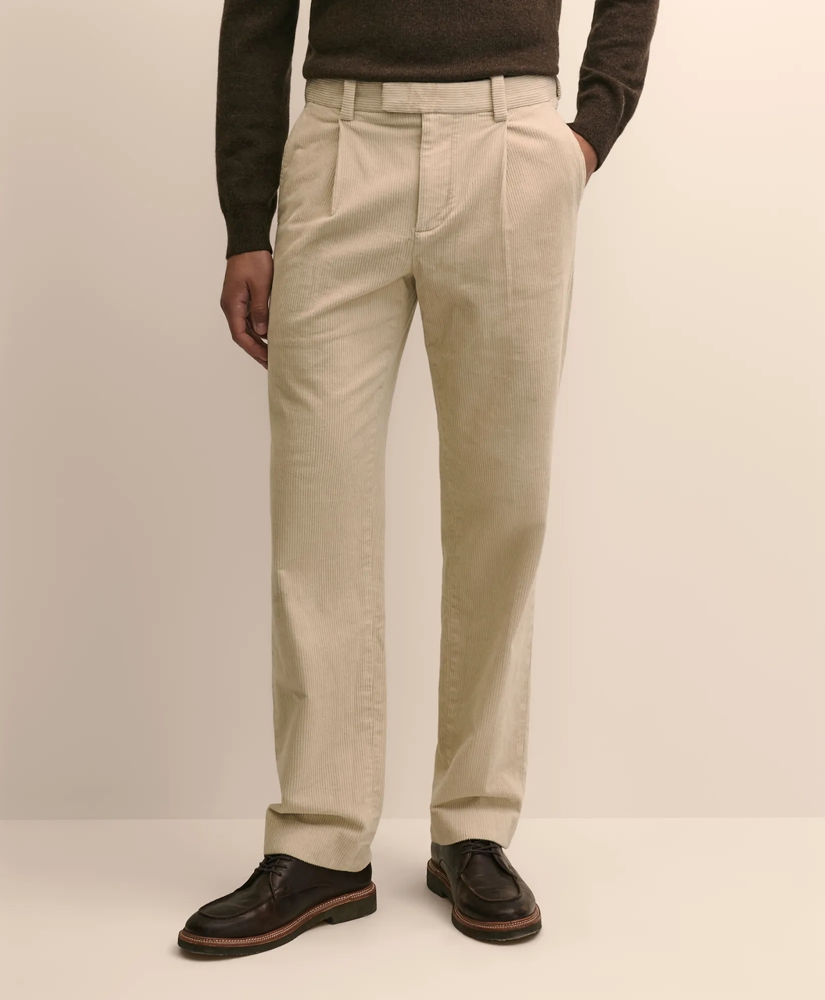 Cotton Wide-Wale Corduroy Pants, image 2