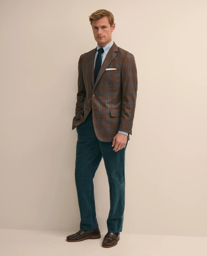 Regular Fit Wide-Wale Corduroy Pants, image 1