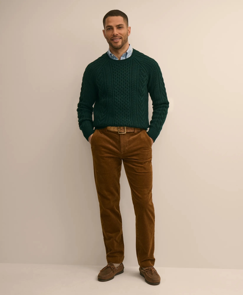 Regular Fit Wide-Wale Corduroy Pants, image 1