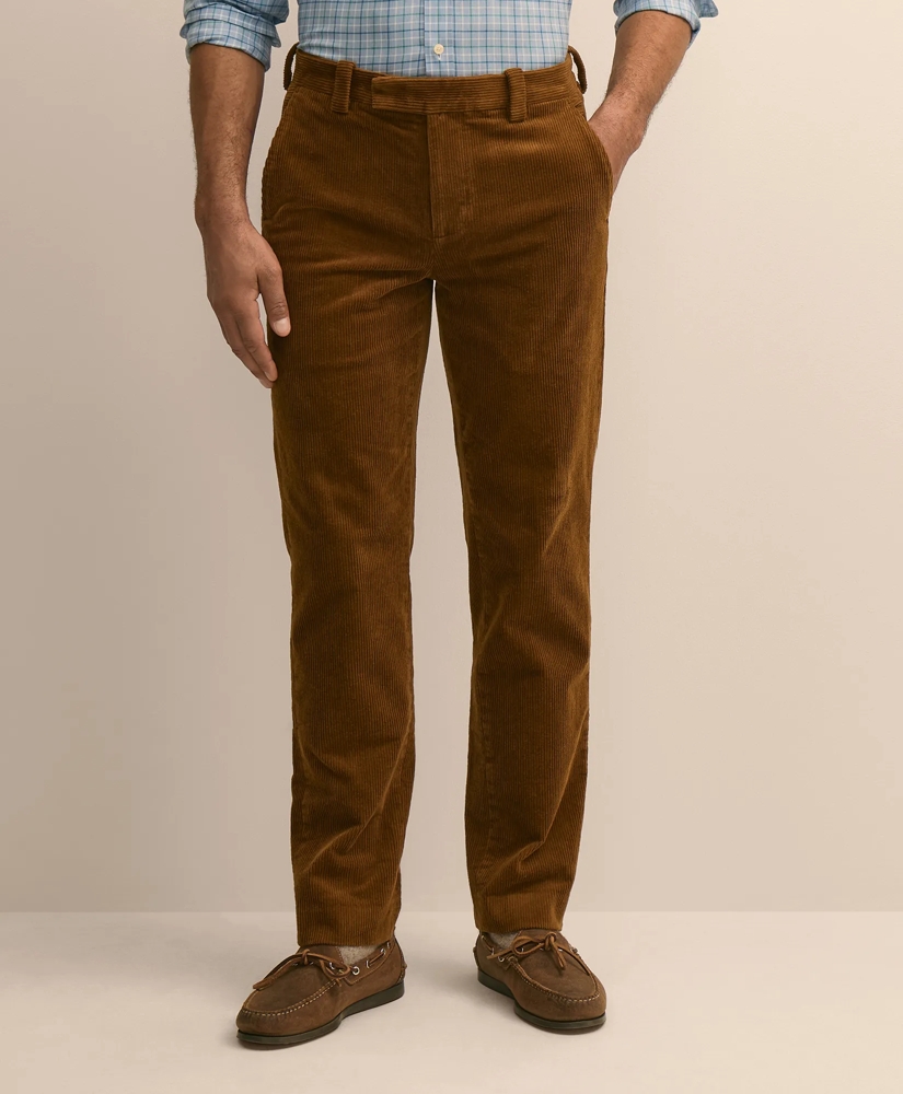 Regular Fit Wide-Wale Corduroy Pants, image 2