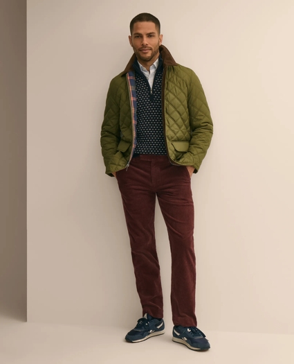 Regular Fit Wide-Wale Corduroy Pants, image 1