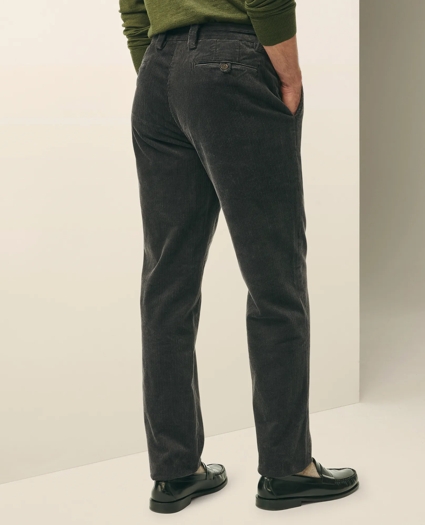 Regular Fit Wide-Wale Corduroy Pants, image 3