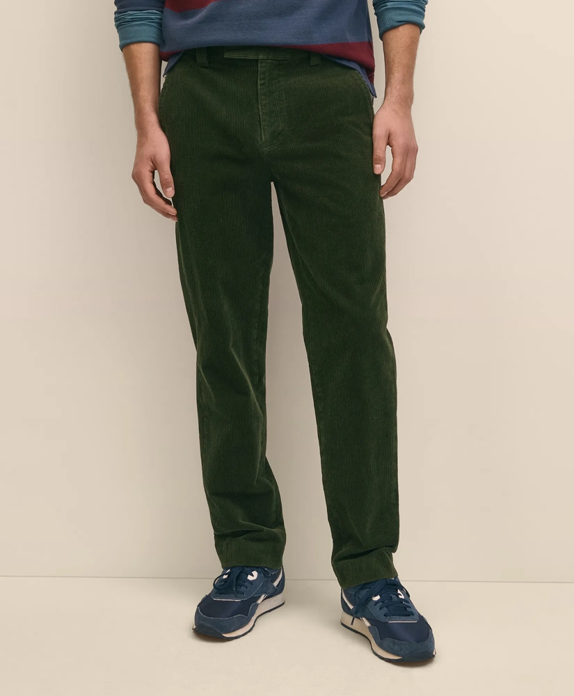 Regular Fit Wide-Wale Corduroy Pants, image 2