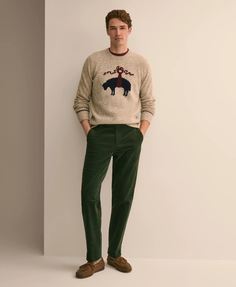 Regular Fit Wide-Wale Corduroy Pants, image 1