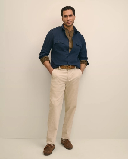 Regular Fit Wide-Wale Corduroy Pants, image 1
