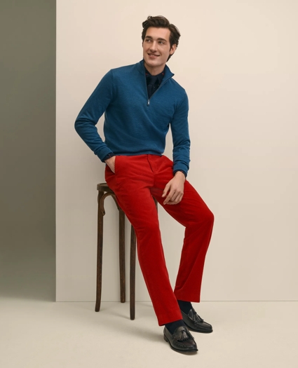 Regular Fit Wide-Wale Corduroy Pants, image 1