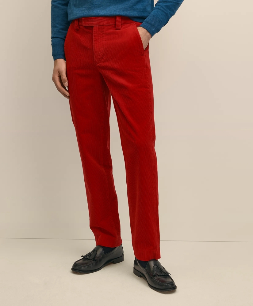 Regular Fit Wide-Wale Corduroy Pants, image 2