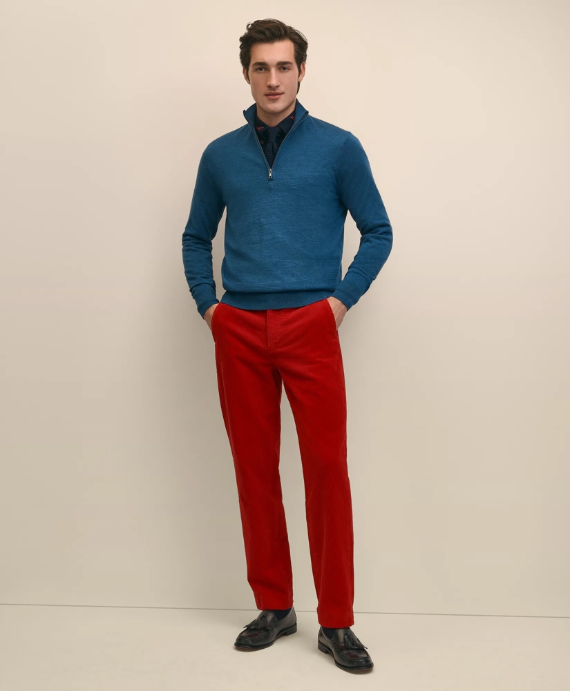 Regular Fit Wide-Wale Corduroy Pants, image 3
