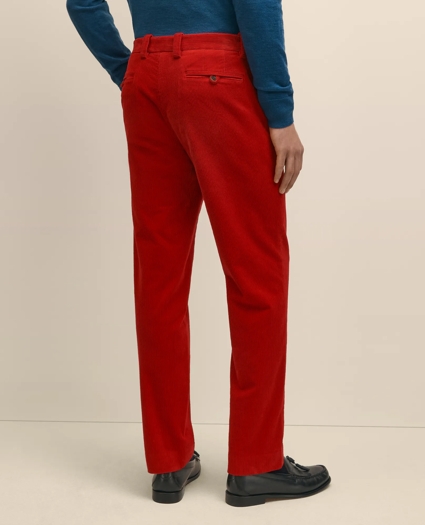 Regular Fit Wide-Wale Corduroy Pants, image 4