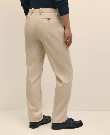 Slim Fit Cotton Wide-Wale Corduroy Pants, image 3