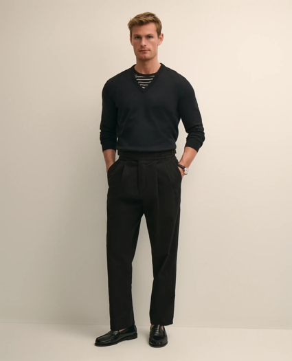 Cotton Herringbone Gurkha Pants, image 1