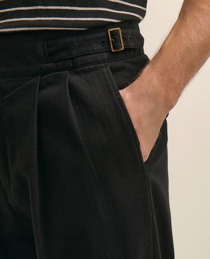 Cotton Herringbone Ghurka Pants, image 4
