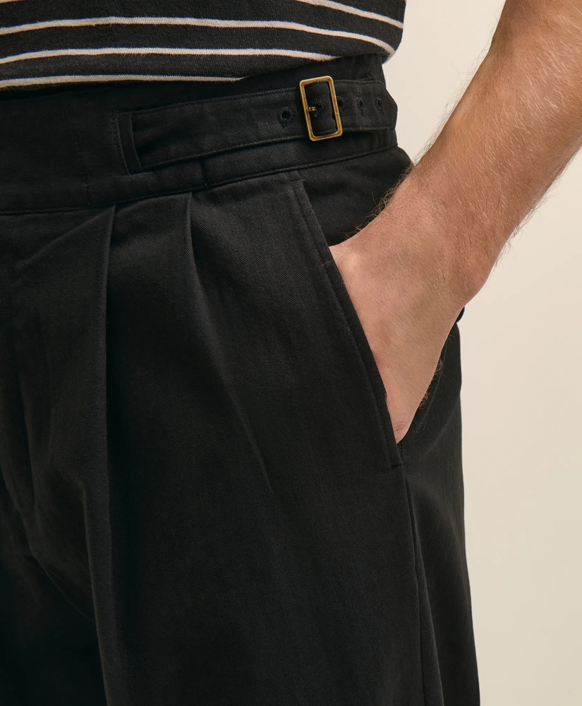 Cotton Herringbone Gurkha Pants, image 4