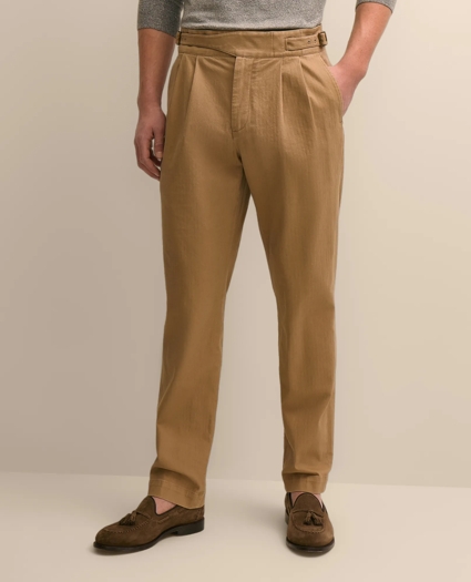 Cotton Herringbone Ghurka Pants, image 2