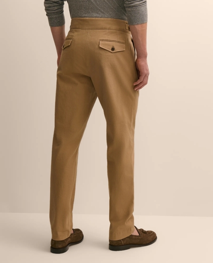 Cotton Herringbone Gurkha Pants, image 3