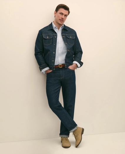 Straight Fit Denim Jeans, image 2