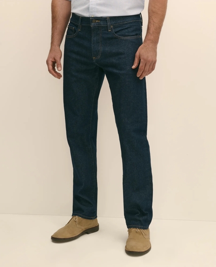 Straight Fit Denim Jeans, image 3