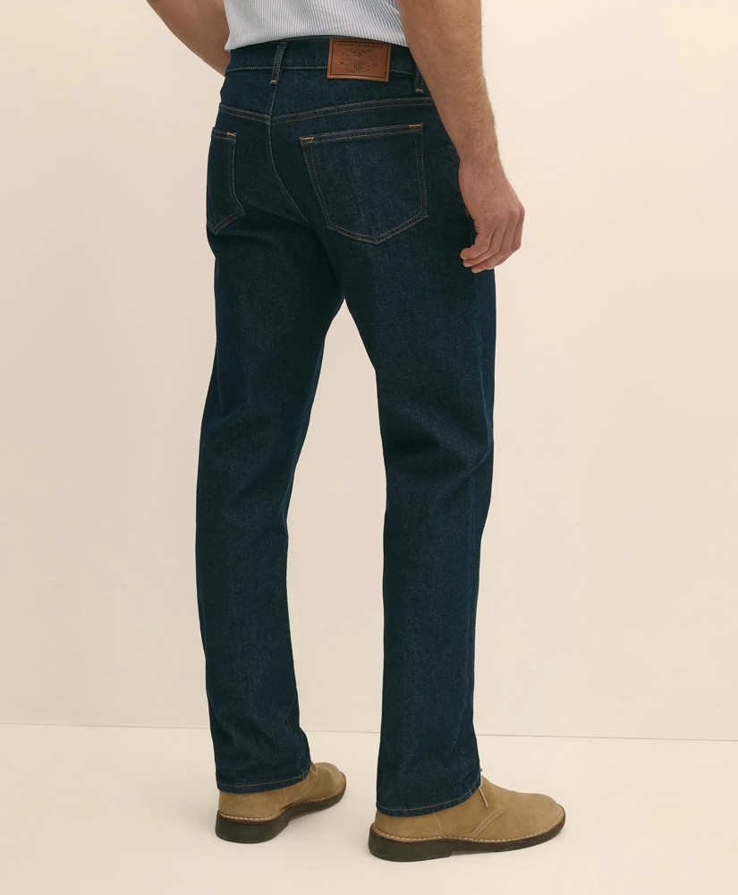 Straight Fit Denim Jeans, image 4