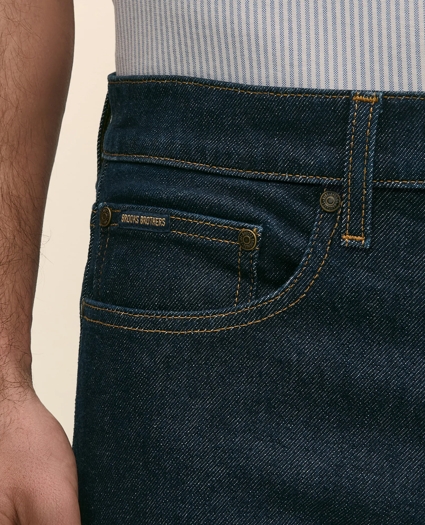 Straight Fit Denim Jeans, image 5