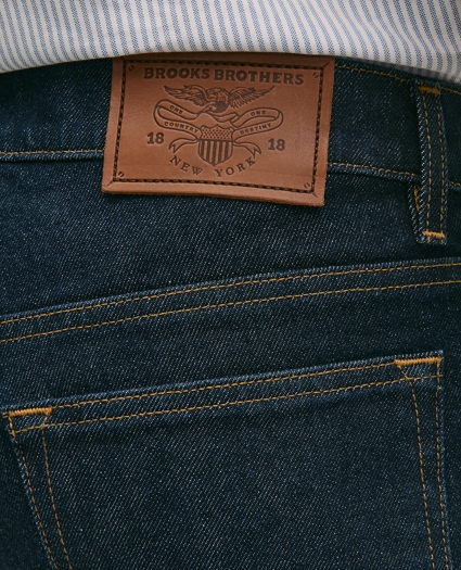 Straight Fit Denim Jeans, image 6