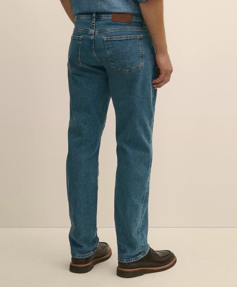 Straight Fit Denim Jeans, image 3
