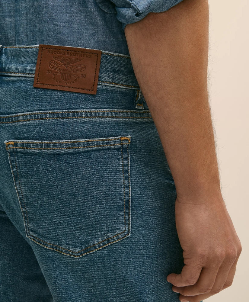 Straight Fit Denim Jeans, image 4