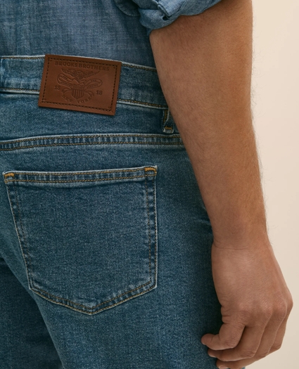 Straight Fit Denim Jeans, image 4