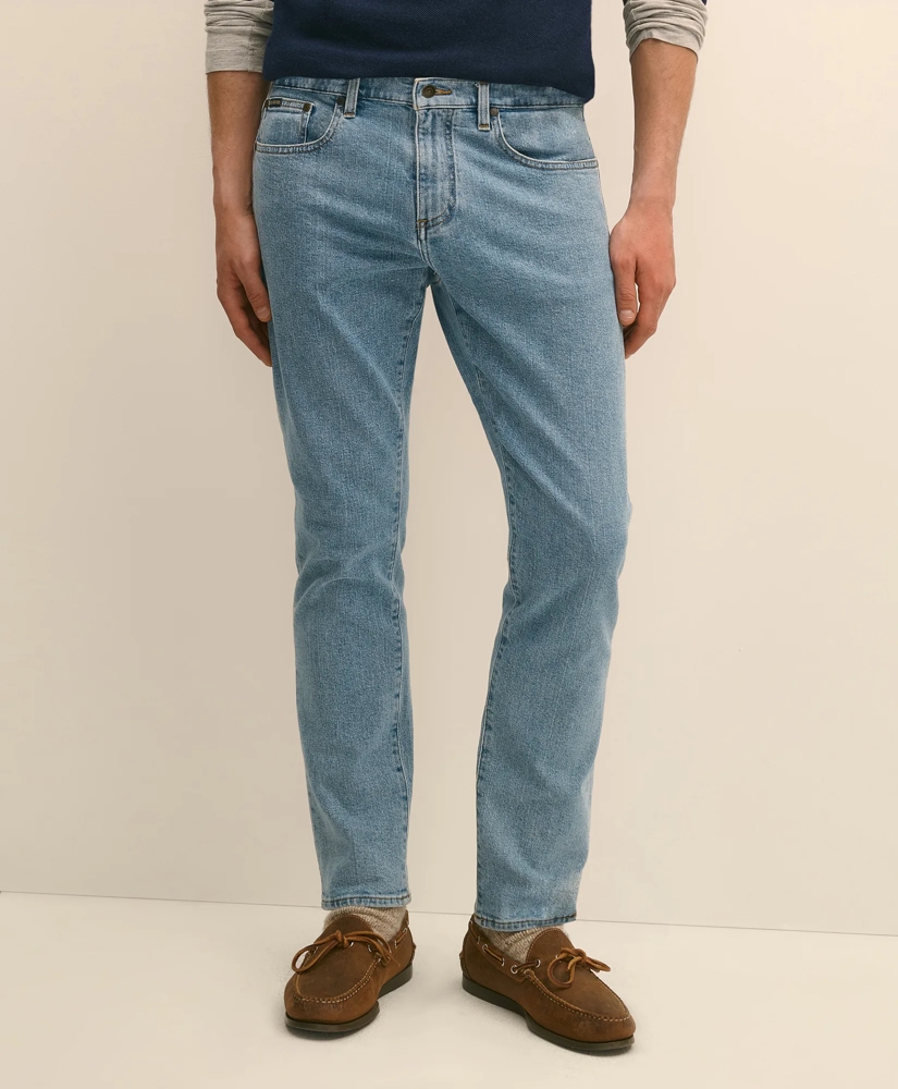 Slim Fit Denim Jeans, image 2
