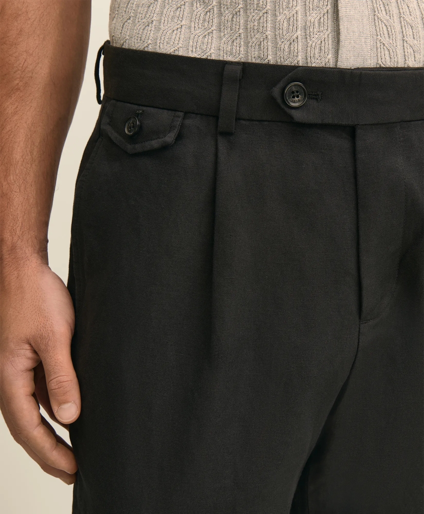 The Pleated Linen-Cotton Pants, image 4