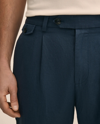 The Pleated Linen-Cotton Pants, image 4