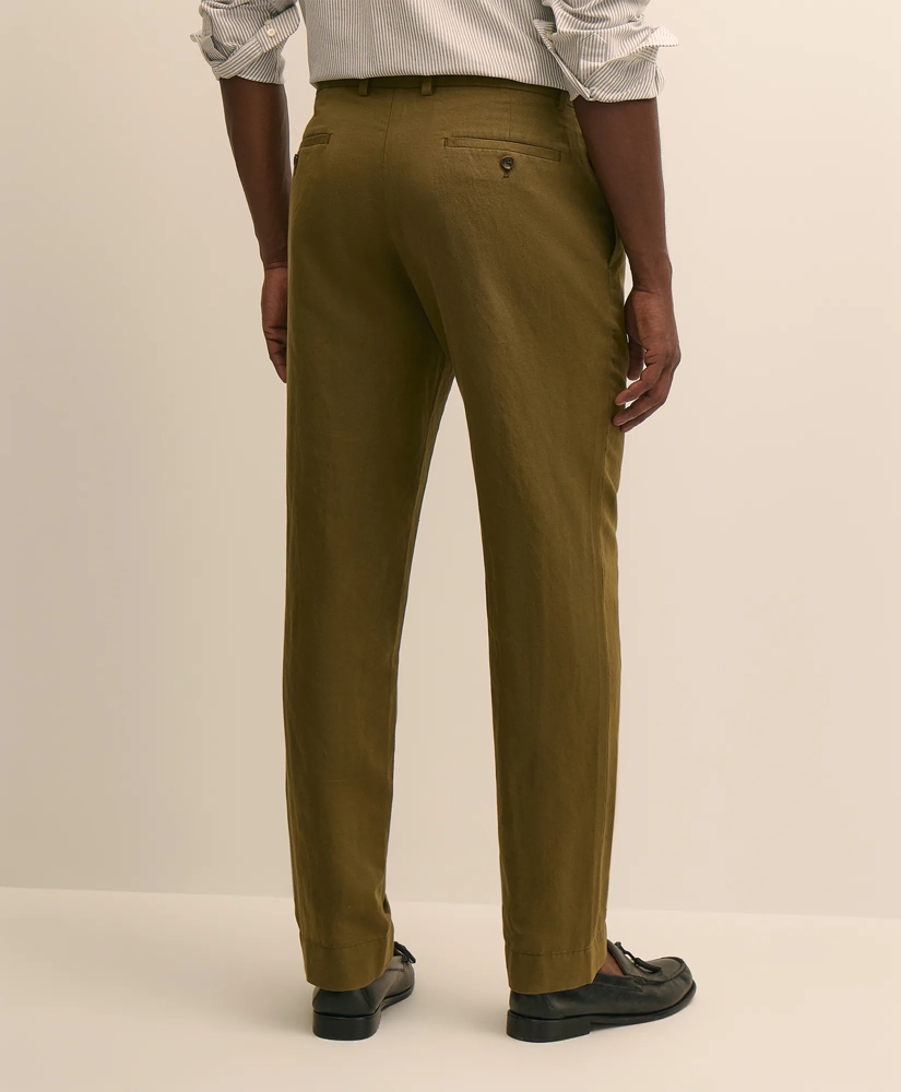 The Pleated Linen-Cotton Pants, image 3