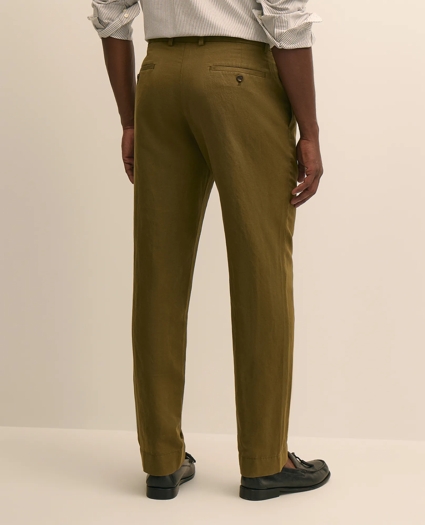 The Pleated Linen-Cotton Pants, image 3