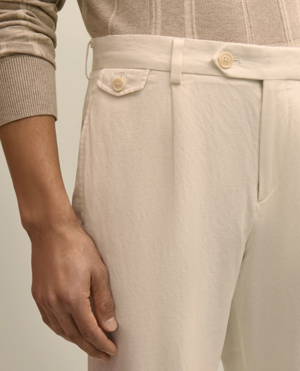 The Pleated Linen-Cotton Pants, image 4
