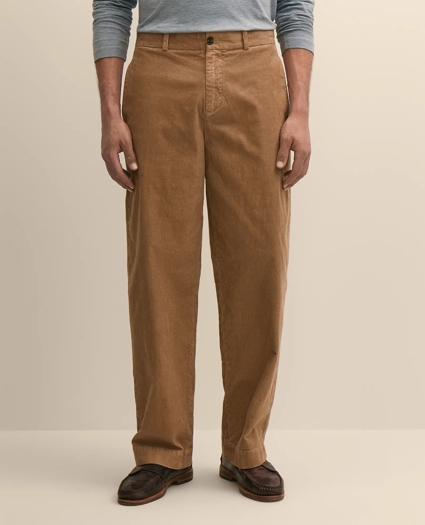 Cotton Corduroy Traditional Fit Chinos, image 2