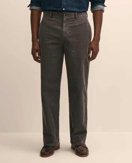 Cotton Corduroy Traditional Fit Chinos, image 2