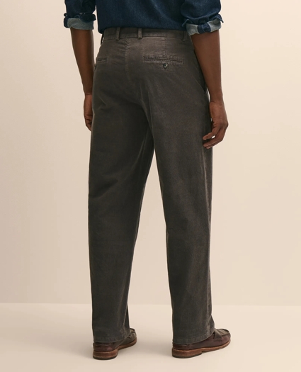Cotton Corduroy Traditional Fit Chinos, image 3