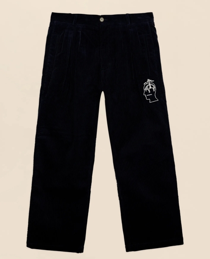 Brooks Brothers x Brain Dead Cotton Corduroy Embroidered Emblem Suit Pants, image 1