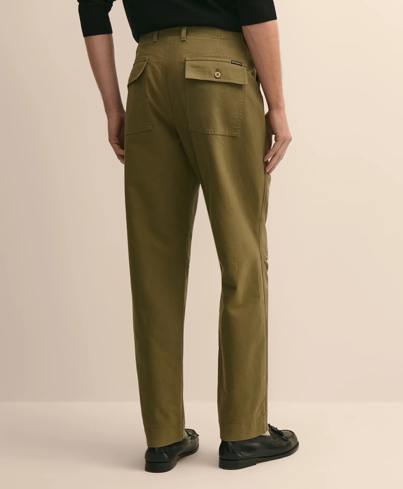 Stretch Cotton Military Utility Pants, image 3