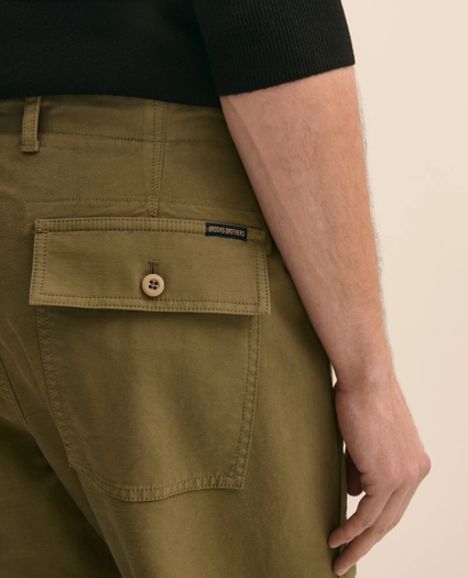 Stretch Cotton Military Utility Pants, image 4