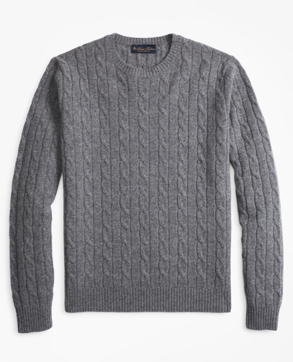 ★★ ★★ Lambswool cable sweater T12E7KPO200MT Poetry - Lambswool cable sweater