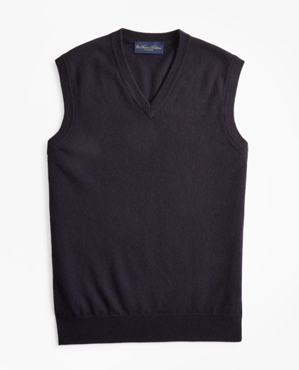 V-Neck Cashmere Sweater Vest, image 1