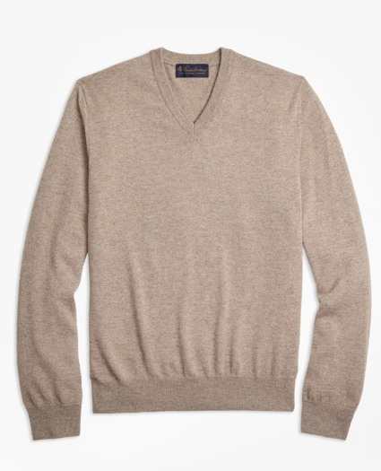 V-Neck Cashmere Sweater, image 1