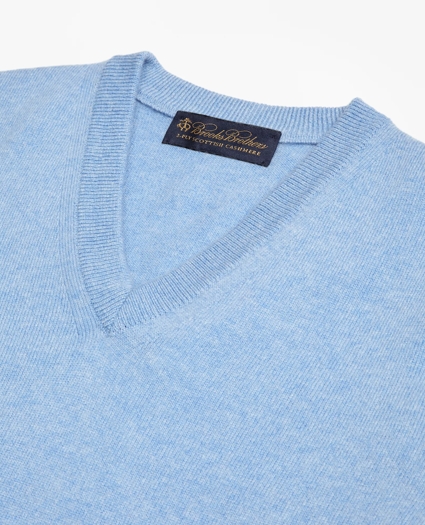V-Neck Cashmere Sweater, image 2