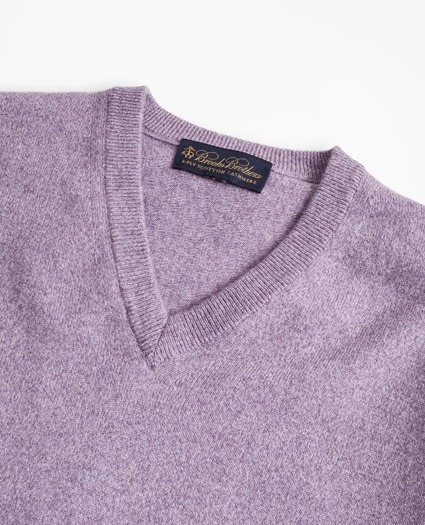 V-Neck Cashmere Sweater, image 2