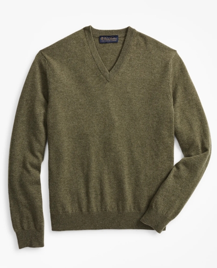 V-Neck Cashmere Sweater, image 1