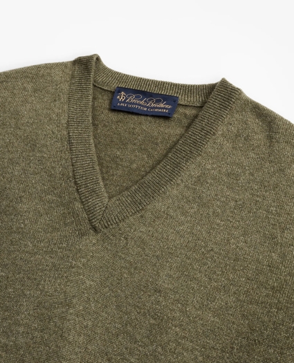 V-Neck Cashmere Sweater, image 2