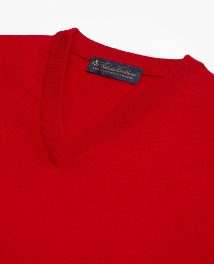 V-Neck Cashmere Sweater, image 2