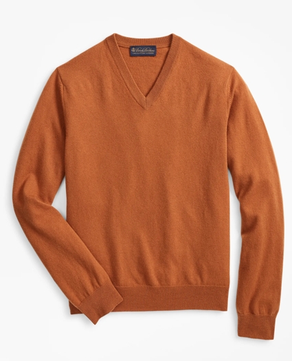 V-Neck Cashmere Sweater, image 1
