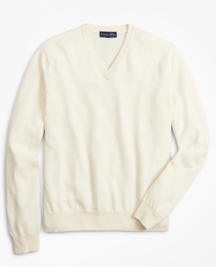 V-Neck Cashmere Sweater, image 1